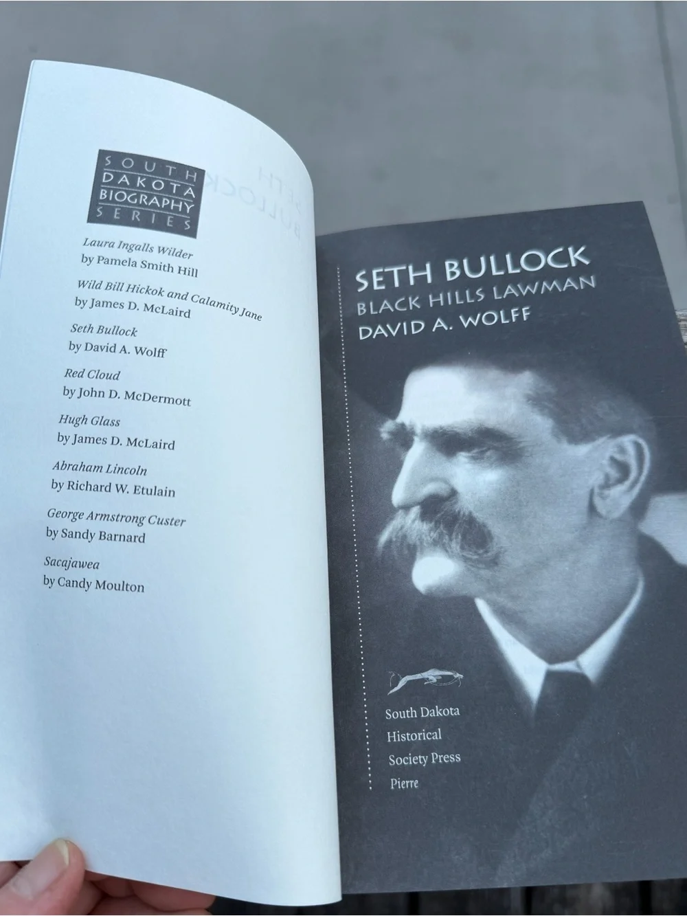 Softcover Book Seth Bullock Black Hills Lawman South Dakota Biography Series